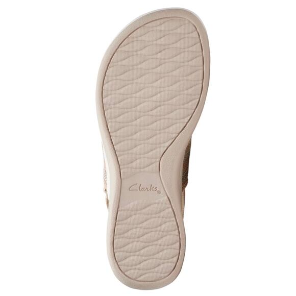 Clarks Women's Arla Stroll Slip On Slingback Sandals Beige Size 5 - Picture 5 of 5